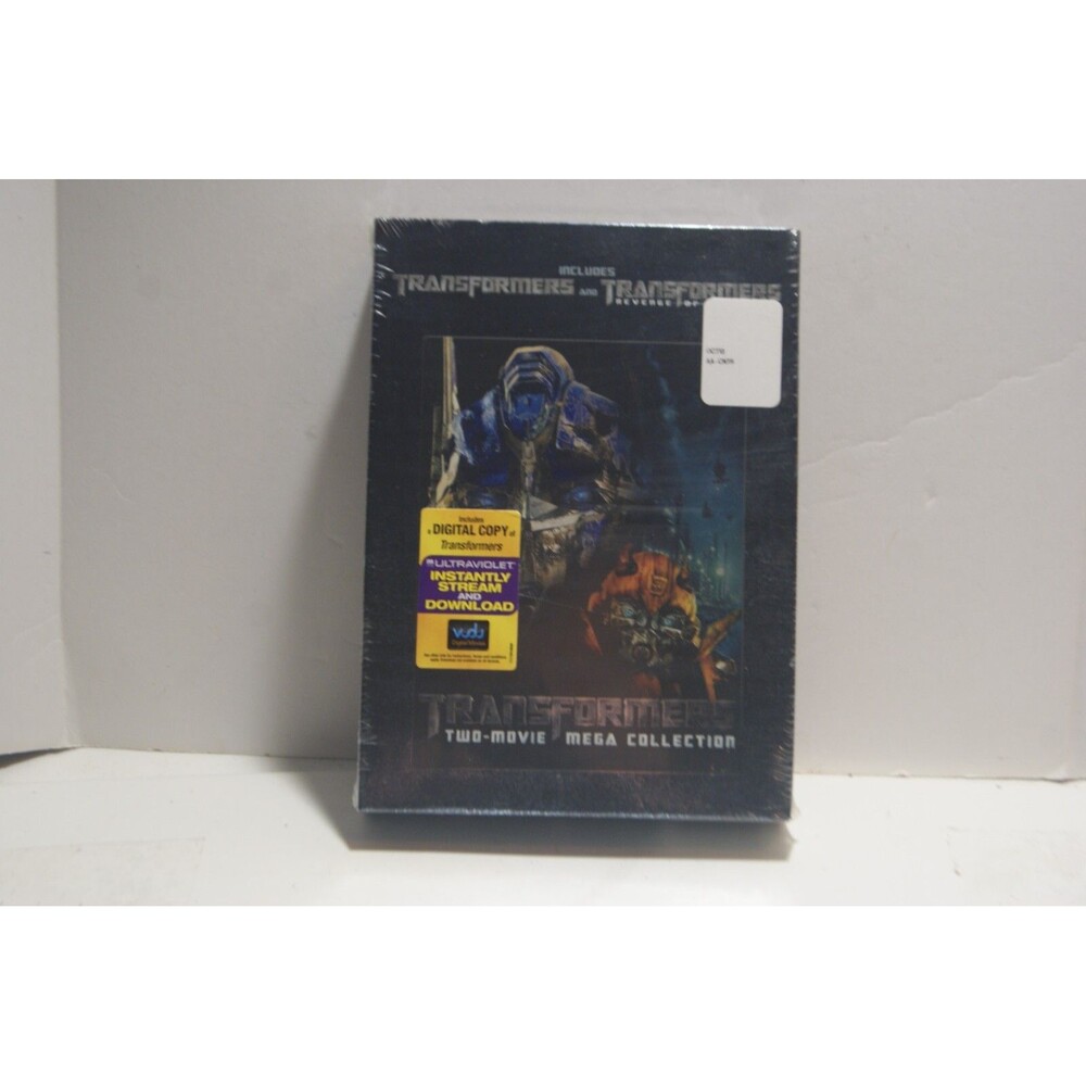 Transformers Two-Movie Mega Collection 4-disc DVD Video Set Brand New Sealed
